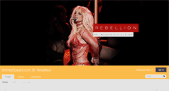 Desktop Screenshot of britneyspears.com.br