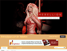 Tablet Screenshot of britneyspears.com.br